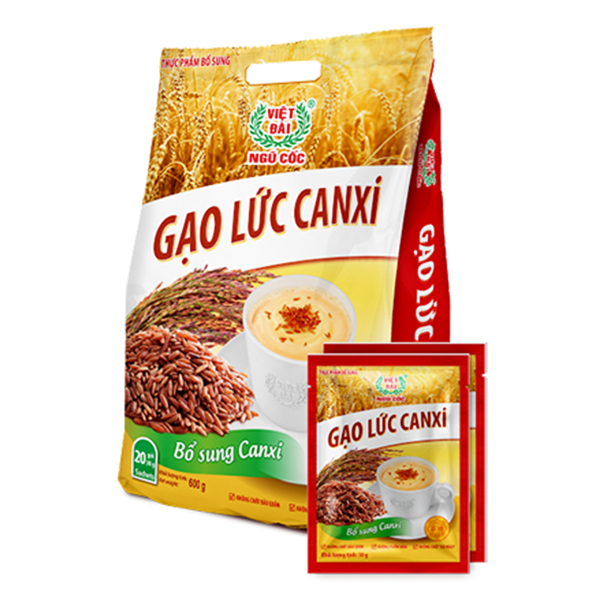 Ngũ Cốc Gạo Lức Canxi Việt Đài 600G