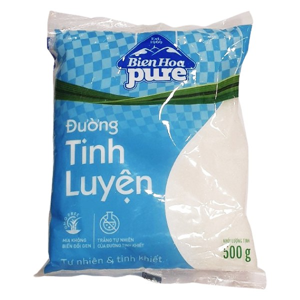 Đường Trắng Tinh Luyện Biên Hòa Pure 500G