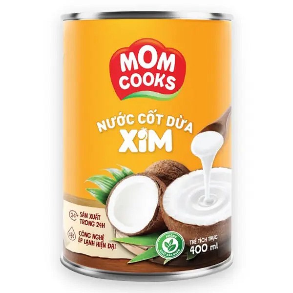 Nước Cốt Dừa Xim Mom Cooks Lon 400Ml