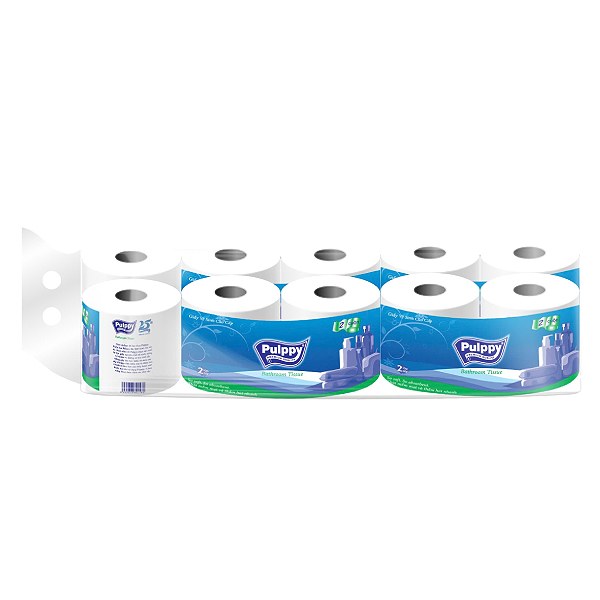 (Only Emartmall) Lốc 10 Cuộn Giấy Lụa Pulppy 