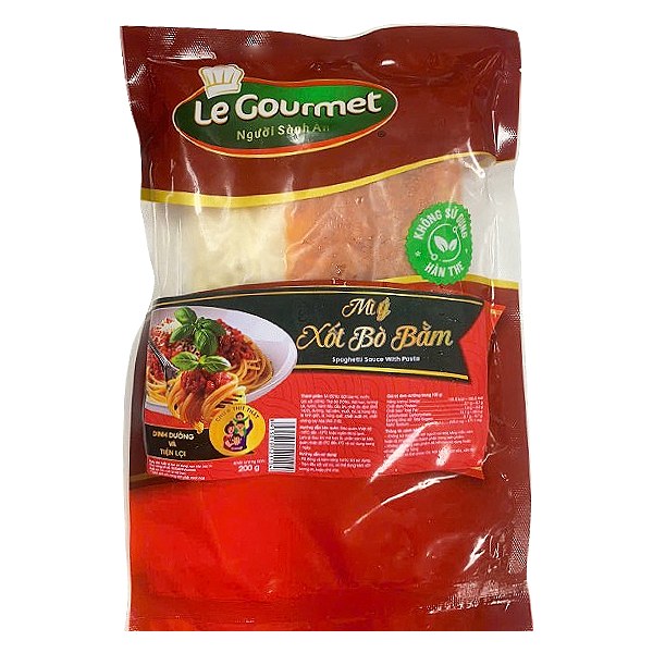 Mì Ý Xốt Bò Bằm Le Gourmet Gói 200G