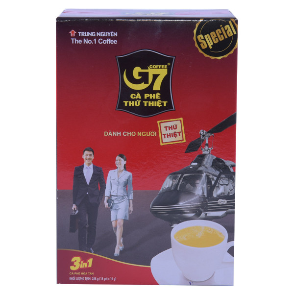Cà Phê G7 3IN1 Hộp 18 Gói*16G