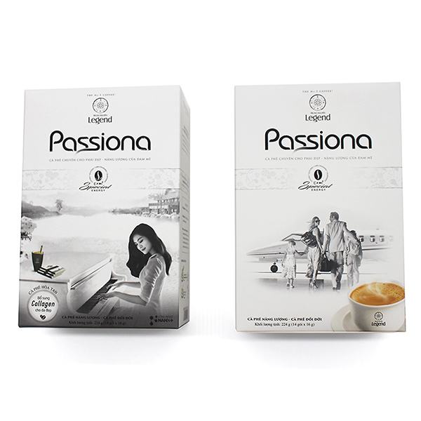 Cà Phê Passiona 4IN1 Hộp 14 Gói 16G 