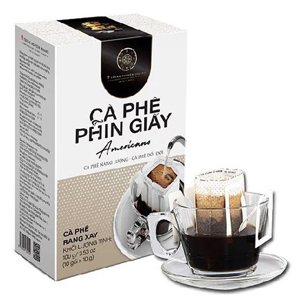 Cà Phê Phin Giấy Trung Nguyên Americano 10 Gói*10G
