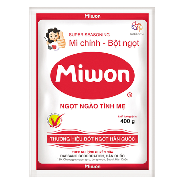 Bột Ngọt Miwon Gói 400G
