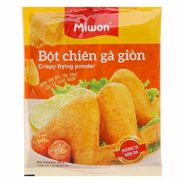 Bột Chiên Gà Giòn Miwon Gói 70G