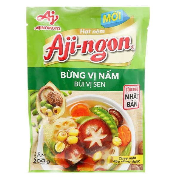 Hạt Nêm Aji-Ngon Nấm Gói 200G