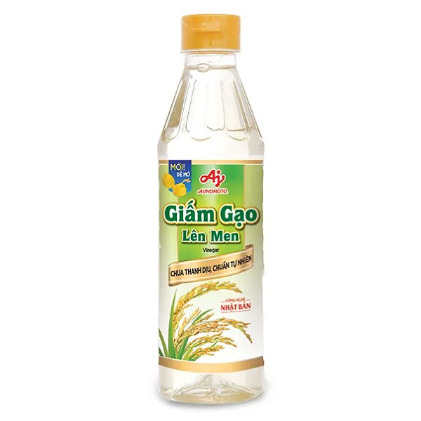 Giấm Gạo Lên Men Ajinomoto Lisa Chai 400Ml