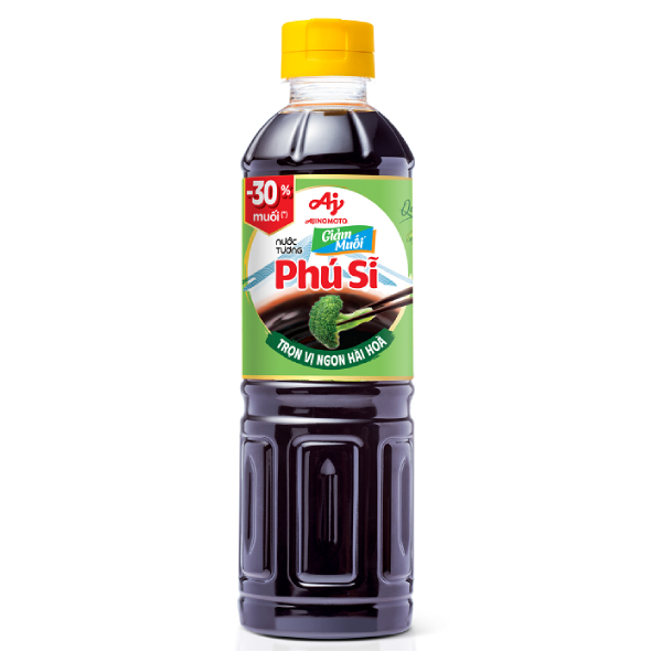Nước Tương Ajinomoto Phú Sĩ Giảm Muối 240Ml