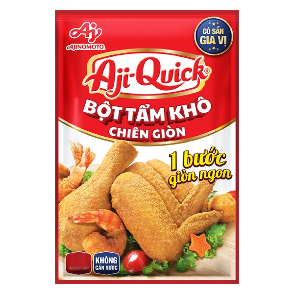 Bột Tẩm Khô Chiên Giòn Aji-Quick 210G