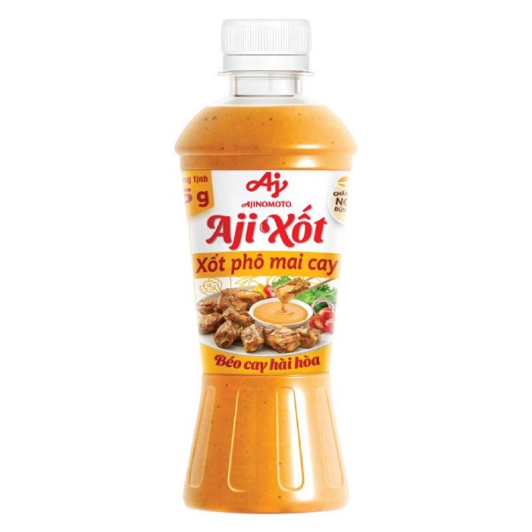 Xốt Phô Mai Cay Ajinomoto Aji Xốt Chai 235G