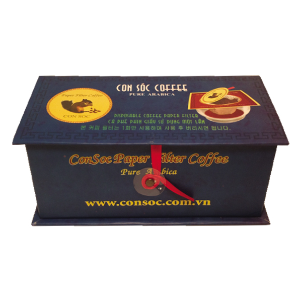 Cà Phê Túi Lọc Con Sóc Xanh Arabica Hộp 10 Gói*10G