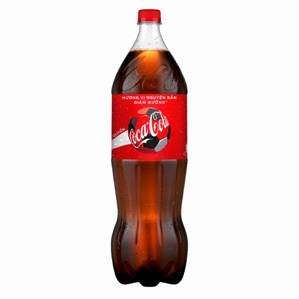 Nước Ngọt Coca Cola Vị Nguyên Bản Giảm Đường 1.95L