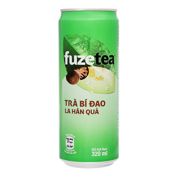 Trà Bí Đao La Hán Quả Fuzetea Lon 320Ml