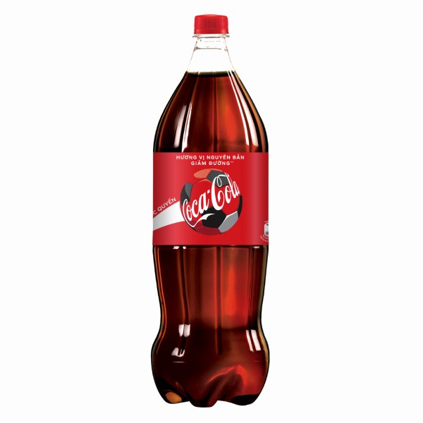 Nước Ngọt Coca Cola Vị Nguyên Bản Giảm Đường 2.25L