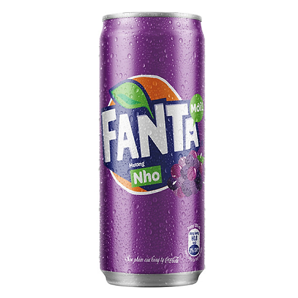 Nước Ngọt Fanta Nho Lon 320Ml