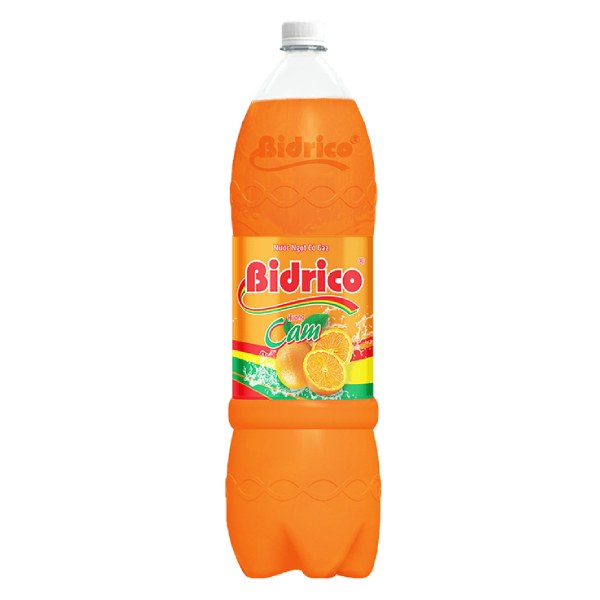 Nước Tăng Lực Bidrico Cam Chai 1.75L