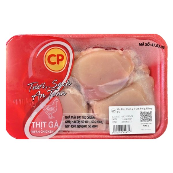 Má Đùi Gà Phi Lê CP 500G