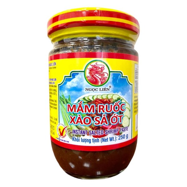 Mắm Ruốc Xào Sả Ớt Ngọc Liên Hũ 250G