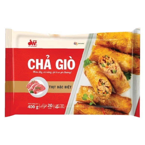 Chả Giò Đức Việt Thịt Đặc Biệt 400G
