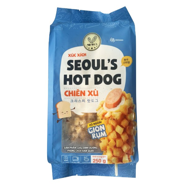 Xúc Xích Seoul's Hotdog Chiên Xù 250G