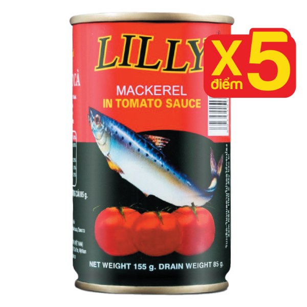Cá Nục Sốt Cà Lilly 155G