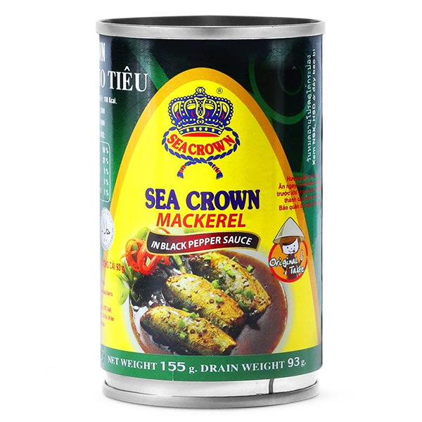 Cá Nục Kho Tiêu Sea Crown 155G