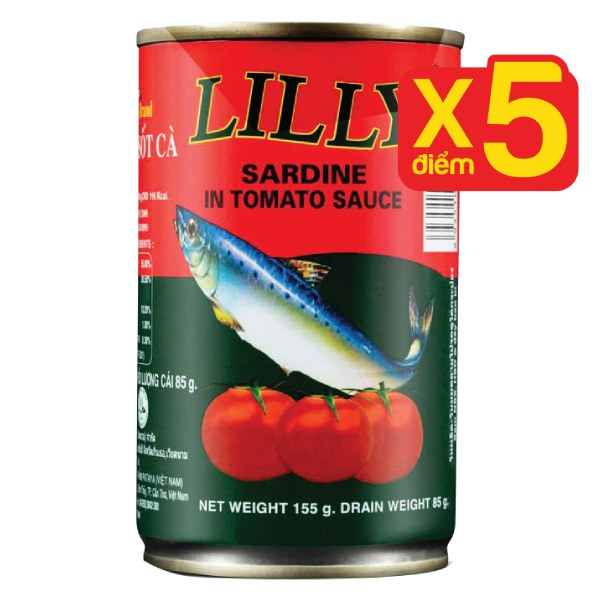 Cá Trích Sốt Cà Lilly 155G