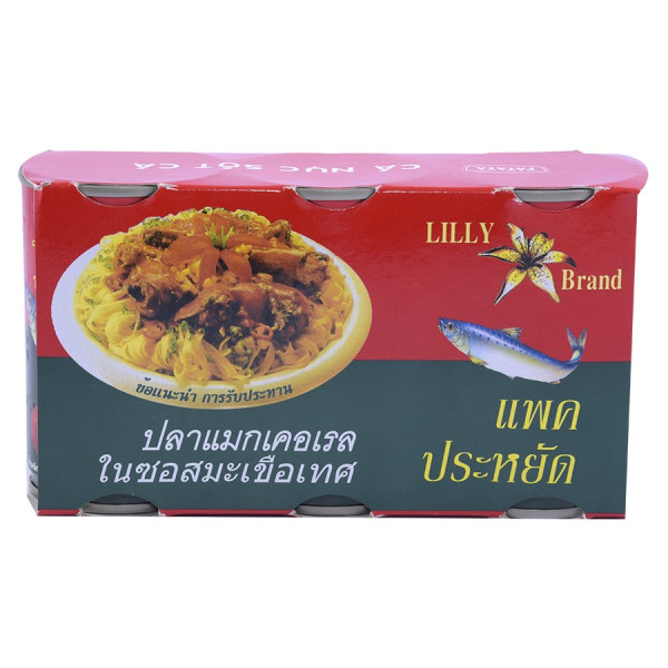 Lô 3 Cá Nục Sốt Cá Lilly 155g
