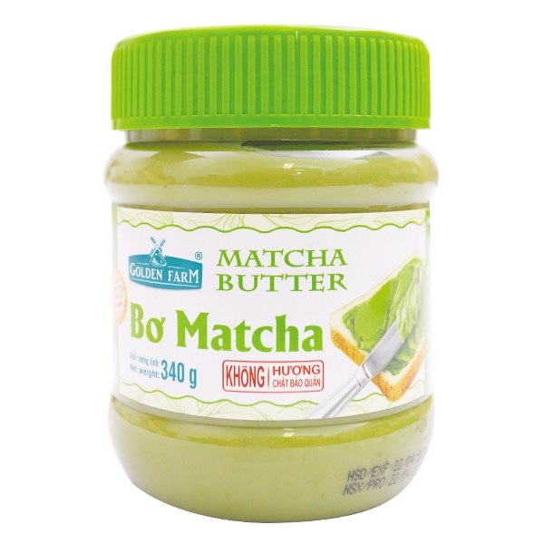 Bơ Golden Farm Matcha 340G