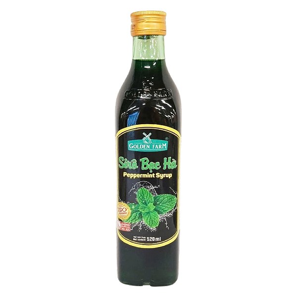 (Only Emartmall) Siro Golden Farm Bạc Hà 520Ml