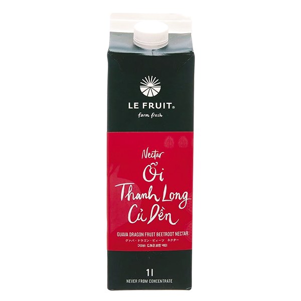 Nước Ép Le Fruit Ổi, Thanh Long & Củ Dền 1L