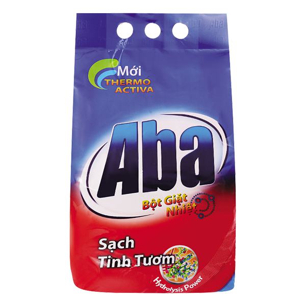 Bột Giặt Nhiệt Aba Sạch Tinh Tươm 2.9Kg