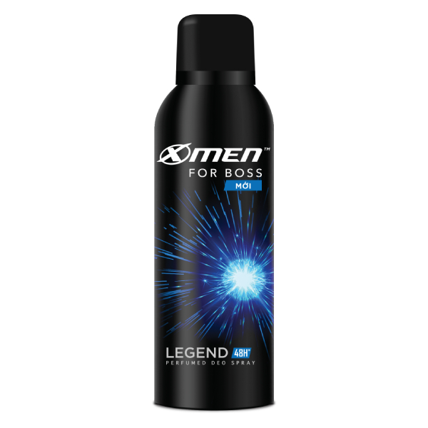 Xịt Khử Mùi Xmen For Boss Legend 150Ml