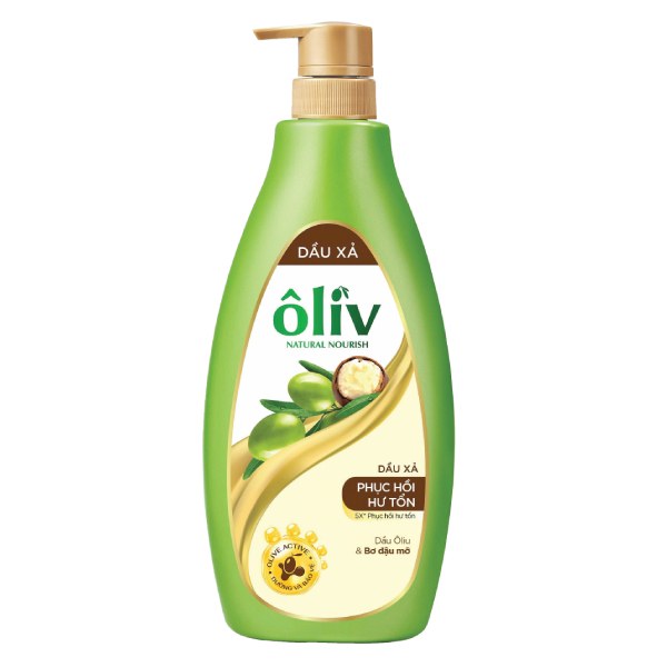 Dầu Xả Ôliv Phục Hồi Hư Tổn Chai 650Ml