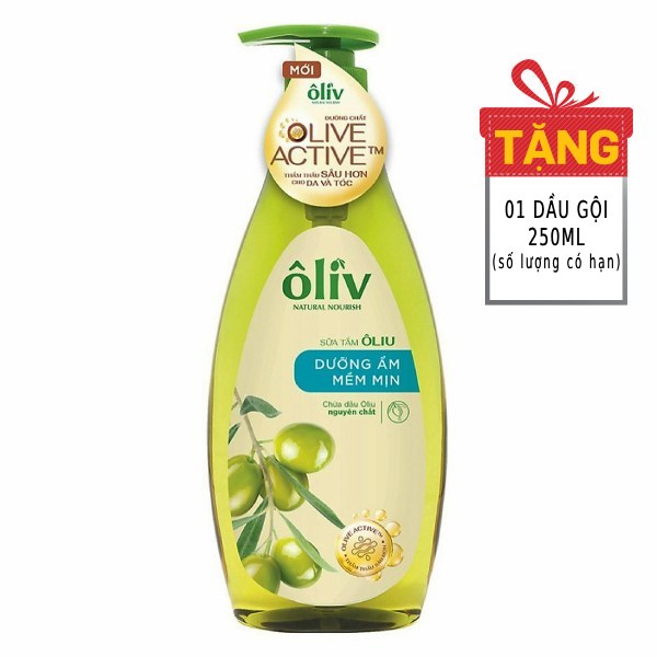 Sữa Tắm Ôliv Mềm Mịn 650Ml
