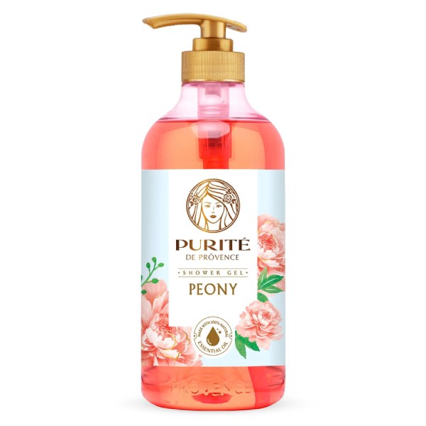 Sữa Tắm Purite De Provence Hoa Mẫu Đơn Chai 850Ml