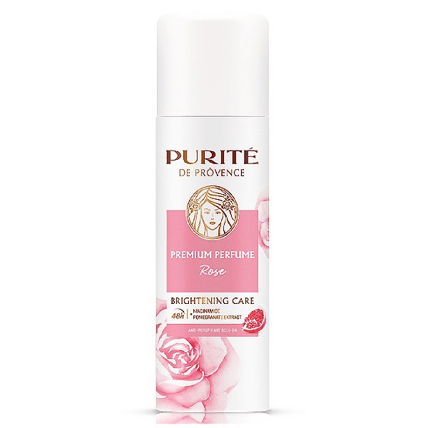 Xịt Khử Mùi Purite Hoa Hồng 140Ml