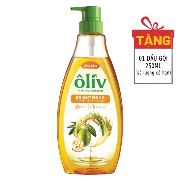 Dầu Tắm Ôliv Extra Brightening Sáng Da Chai 650Ml