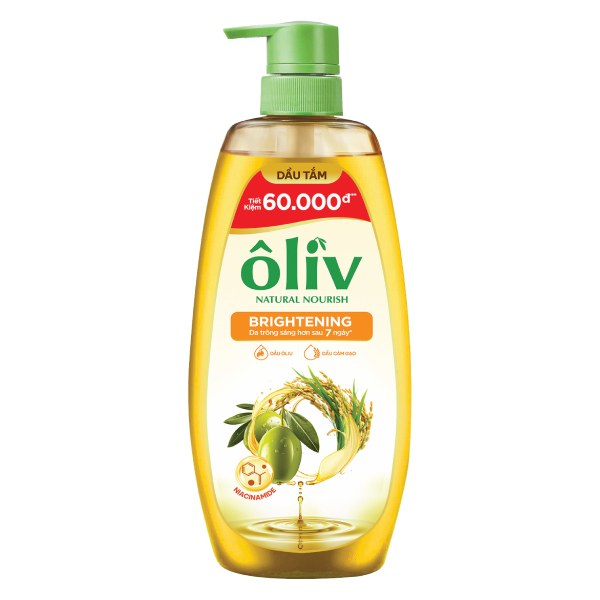 Dầu Tắm Ôliv Extra Brightening Sáng Da Chai 1L