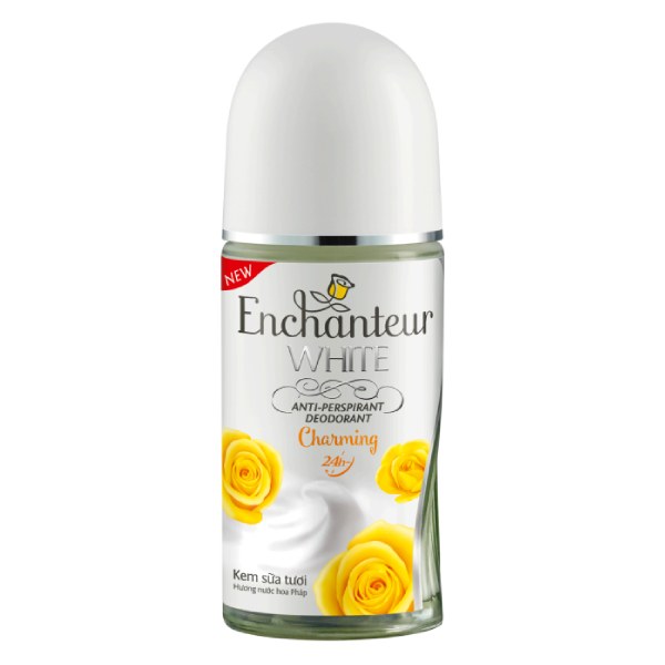 Lăn Khử Mùi Trắng Da Enchanteur Charming 50Ml