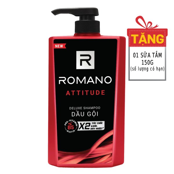 Dầu Gội Romano Attitude 650G