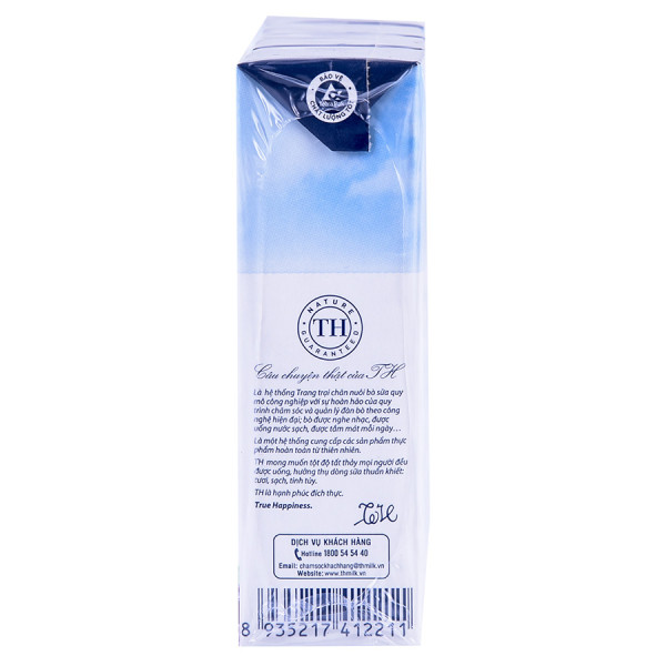 Lốc 4 Sữa Chua Uống Tiệt Trùng TH True Yogurt Việt Quất 180Ml