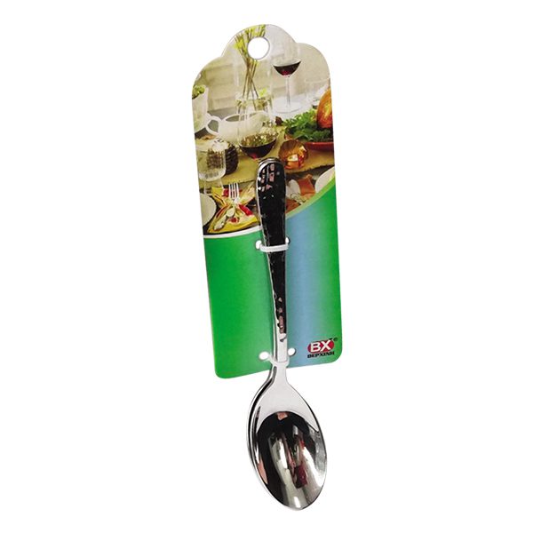 Bộ 2 Muỗng Súp Tròn Inox Kim Cương