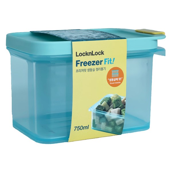Hộp Trữ Đông Thực Phẩm Locknlock Freezer Fit HFL102 750Ml