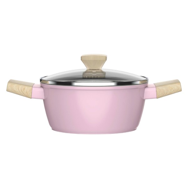 Nồi Phủ Sứ Nano Đáy Từ Sun House Healthy SHG7979MP 20Cm