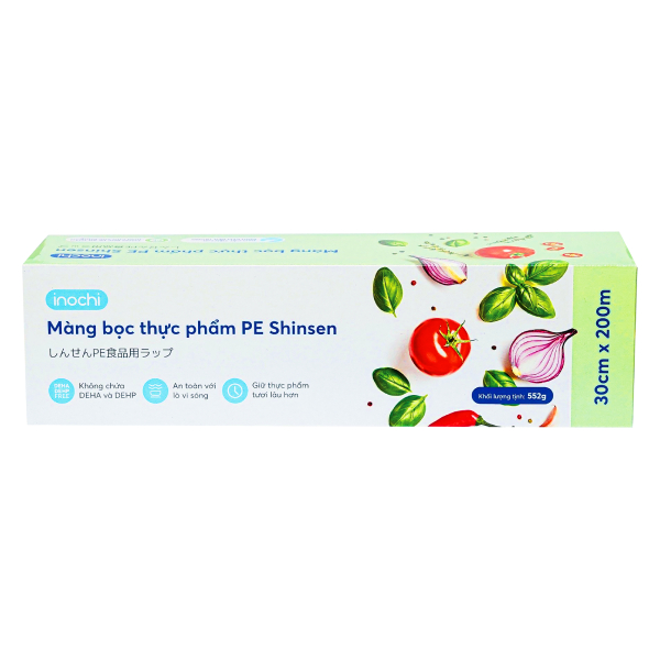 (Only Emartmall) Màng Bọc Thực Phẩm PE Inochi 30Cm*200M