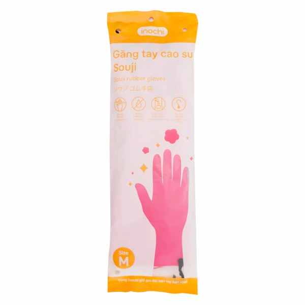 Găng Tay Cao Su Inochi Souji Có Móc Treo Size M
