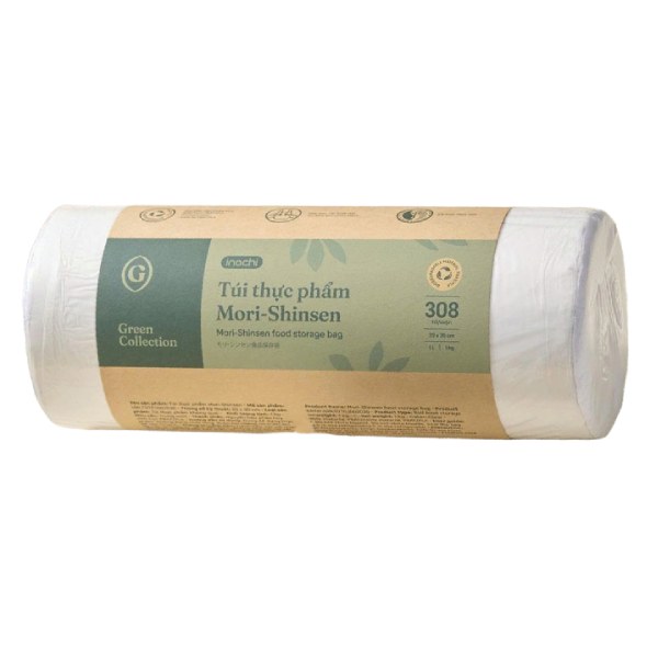 Túi Thực Phẩm Inochi Mori-Shinsen 17*25Cm 500G