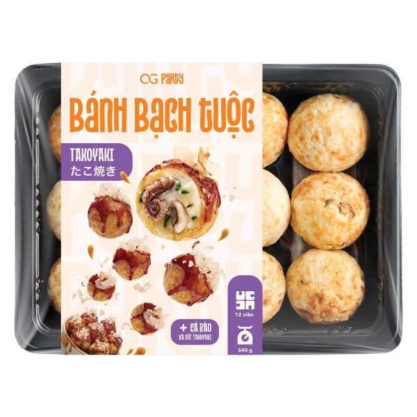 Bánh Bạch Tuộc OG Party 340G